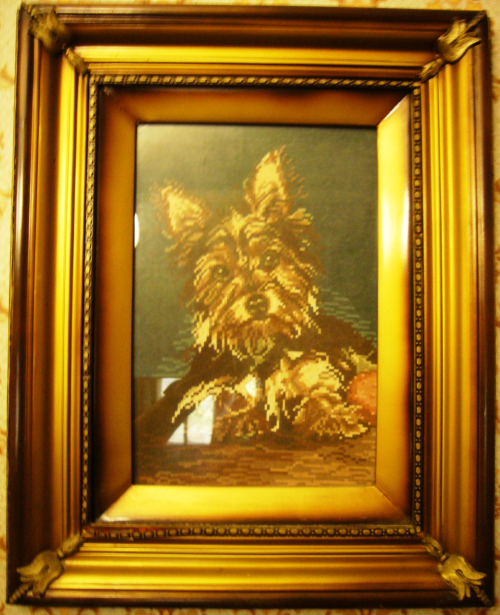 Julchen (Yorkshire Terrier) 21.5x31 cm. 16 colours